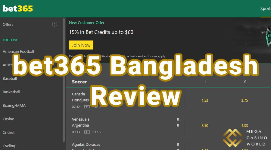 365bet Review Bangladesh